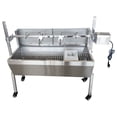 thumbnail image 1 of 46" Rotisserie Barbecue Grill Charcoal BBQ Roaster Electric Grill Outdoor Barbecue Tools 110V, 1 of 16