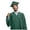 Army Green, variant on Unisex Matte Graduation Cap Gown Tassel Set with 2026 Year Charm for High School & College Graduates