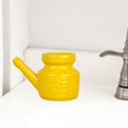 thumbnail image 4 of PEACNNG Leakproof Ceramic Neti Pot for Effective Sinus Rinse 350ml Capacity Yellow 5.51 Inchx3.94 Inchx4.13 Inch, 4 of 6