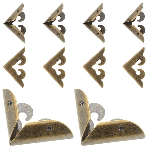Book Corners Protectors Metal 10Pcs For Album Protection Home Decoration