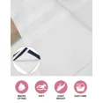 thumbnail image 5 of Navy Blue Stripe Anchor Simple Tea Towels Absorption Walf Checks Kitchen Soft Cleaning Towel Cloth Napkins Dish Rags, 5 of 7