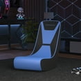 thumbnail image 4 of GTRACING Faux Leather Floor Rocker Video Gaming Chair, Blue, 4 of 6