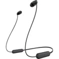 thumbnail image 1 of Auriculares intraurales inalámbricos Bluetooth Sony WI-C100 negros, 1 of 8