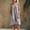 Brown, variant on QUNYINEY Midi Women Summer Dresses 2026 Striped A Line Faux Cotton Linen Sleeveless Sundress Loose Fit V Neck with Pockets Beach Dresses