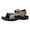 Khaki, variant on Rokment Mens Sandals with Adjustable Back Straps Casual Comfortable Outdoor Athletic Orthotic Arch Support Walking Beach Summer Shoes for Hiking Khaki Size 9