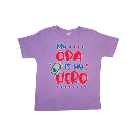 

Inktastic Memorial Day My Opa is My Hero Gift Toddler Boy or Toddler Girl T-Shirt