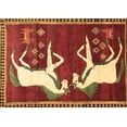 thumbnail image 1 of Ahgly Company Indoor Rectangle Animal Brown Traditional Area Rugs, 5' x 8', 1 of 4