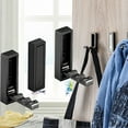 thumbnail image 4 of Shldybc Pliable Hooks Montage Mural Cachettes Crochet Mural de Salle de Bain Rétractable Robuste Mur Hooks pour Salle de Bain Garde-Robe Entrée Piscine et Cuisine Essentiels Ménagers, 4 of 9