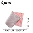 thumbnail image 2 of 12 Pack Kitchen Cloth Dish Towels Coral Velvet Dishtowels, Nonstick Oil Washable Fast Drying, 2 of 5