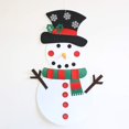 thumbnail image 1 of Árbol De Navidad Diy Árbol De Navidad De Fieltro Juego De Juegos De Muñeco De Nieve De Navidad, 1 of 3