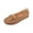 Camel, variant on Bow-Knot Flats Orthopedic Loafers Lightweight Anti-Slip Breathable for Women, Dressy Slip-On Loafers