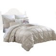 thumbnail image 1 of Benjara BM231783 Corfu Volant Design Très Grand Couette Set&44; Beige - 8 Pièces, 1 of 5