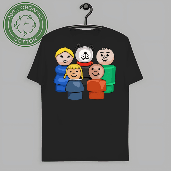 RARE Fisher Price Little People Classic Toy T-Shirt, for men & women, up to size 5XL.-TH56950