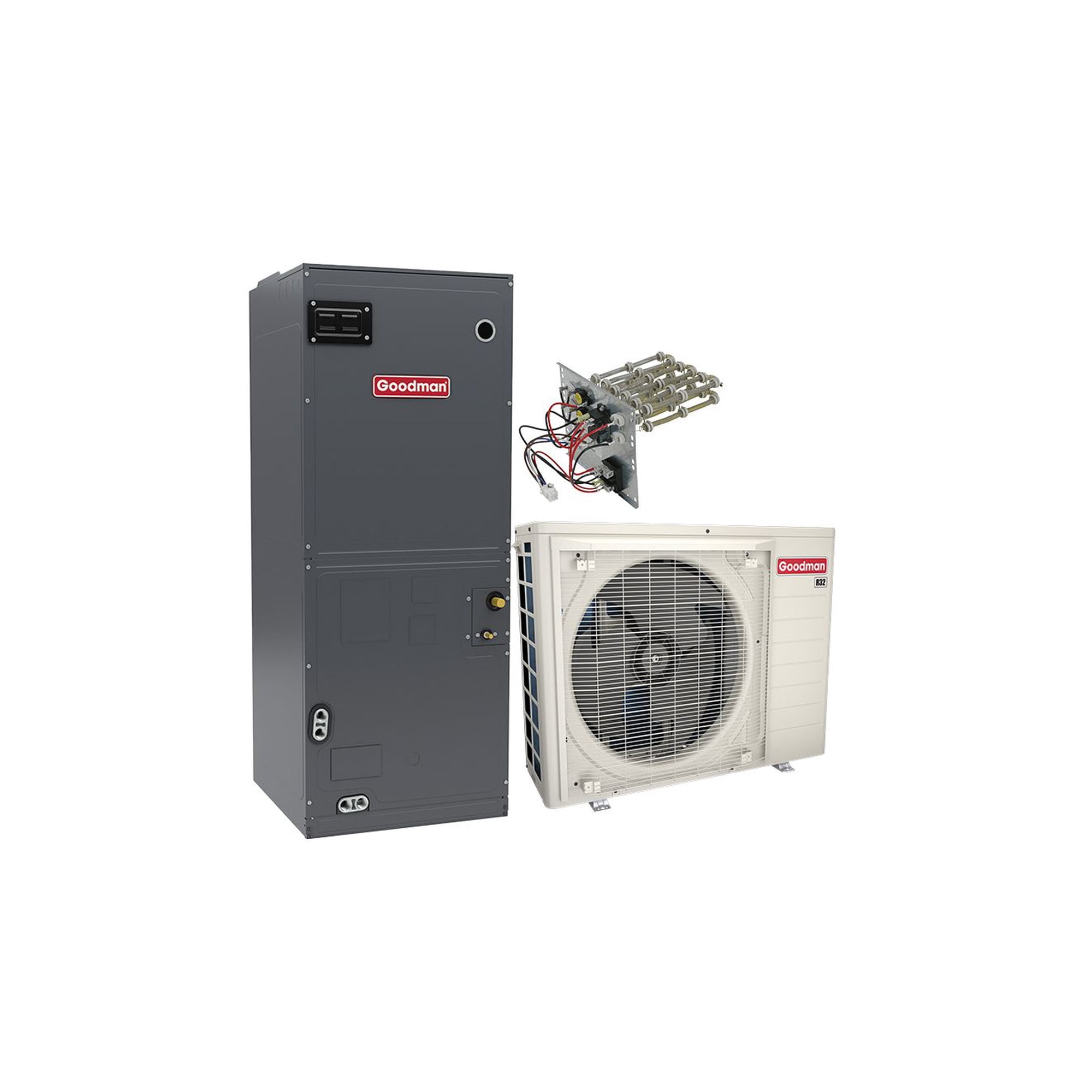 Goodman 3 Ton 18.5 SEER2 Variable-Speed Inverter Heat Pump System - High-Efficiency, R32
