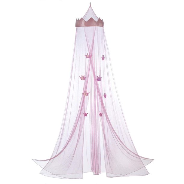 Toldo de cama Accent Plus Pink Princess de 40 x 40 x 264 cm
