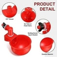 thumbnail image 2 of Automatic Farm Poultry Drinkers For Chicken Drinking Water Bowls, 2 of 4