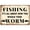 Fishing It's All About How You Wiggle Your Worm Sign, variant on Funny Fishing Signs Blue Gone Fishing Catch You Later Vintage Metal Fish Painting Art Printing Poster Wall Decor for Home Kitchen Bar Cafe Pub 12x8 Inch Aluminium Hanging Plaque Novelty Gift