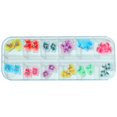thumbnail image 1 of Juego De Pegatinas De Uñas En Relieve De Pétalos, Calcomanías De Arte De Diamantes De Imitación De Resina Coloridas, Decoración De Pegamento De Uñas De Manicura Diy Para Mujeres Y Niñas 24 Uds Guardurnaity CE002498-00, 1 of 7