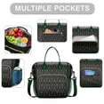 thumbnail image 2 of Hiking Adventure Lunch Box – Dual Insulated Bigfoot Footprint Cooler Tote for Adults, Leakproof, Waterproof and Foldable, Great for Outdoor Creature Lovers, 2 of 4