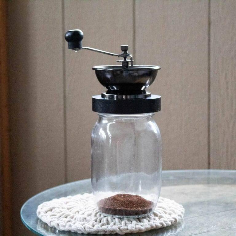 Coffee and Spice Grinder Lid for Mason Jars Regular Mouth