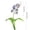 5PC-Purple, variant on Artificial Canterbury Bells Flower Branch - Artificial Wind Chimes Flower Branch for Wedding Living Room Table Decor