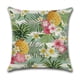 thumbnail image 2 of Fundas de cojín de piña de 45 x 45 cm, fundas de almohada decorativas de frutas tropicales, fundas de almohada de terciopelo suave, juego de 4, 2 of 3