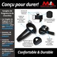 thumbnail image 5 of Bandas De Resistencia Boxeo MA Martial Arts Style YLW2022111701 Entrenamiento MMA 150 Libras, 5 of 5