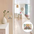 thumbnail image 7 of Yayeee Toggle Light Switch Wall Plate 2-Gang 4.56"x4.48" Decorative Outlet Cover, Beige Rainbow, 7 of 7
