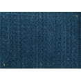 thumbnail image 1 of Ahgly Company Indoor Rectangle Abstract Turquoise Blue Contemporary Area Rugs, 7' x 9', 1 of 4