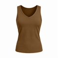 thumbnail image 6 of Smsaxvxz Womens Pullover Sports Tank Tops Summer Fashion Solid V Neck Sleeveless Casual Slim Fit Shirts 2026 Summer Clothes, 6 of 6