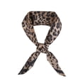 thumbnail image 4 of Jessica Simpson Women's Lightweight Leopard Print Square Scarf with Versatile Style for Adults, 4 of 4