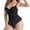 Black 01, variant on Womens Spaghetti Strap Bodysuits Shapewear Boned Mesh Slimming Push-Up Body Shaper Cami Thong Underwear Leotards