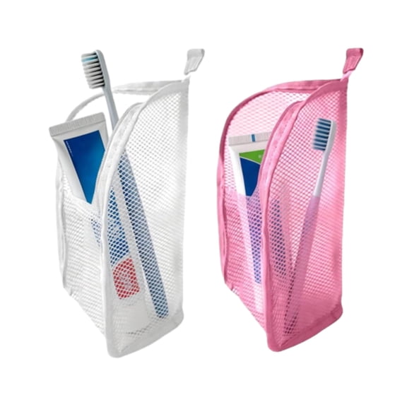 Standing Toiletry Bag Portable Lightweight Travel Organizer, EVA Waterproof Cosmetic Storage with Hanging Design