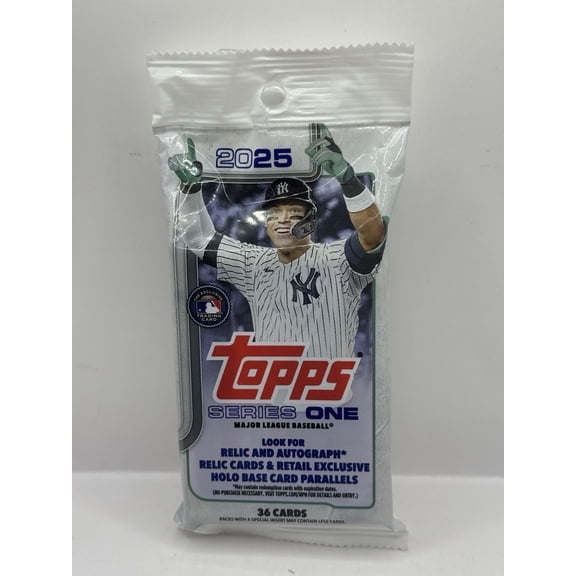 2025 Topps Series 1 Baseball Jumbo Pack - 36 Cards
