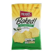 Herr's Sour Cream & Onion Potato Crisps, 1.5 oz Bag