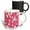 Multicolor, variant on 3drose, Cherry Blossom Asia Flower of Spring in Sakura Design, 11oz Two-tone Black Mug