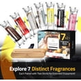 thumbnail image 5 of High Quality Wooden Car Air Freshener Vent Clips | 7 Fragrance Set, Long-Lasting Car Air Freshener, with Magnetic Clip | Contains Essential Oils | Provides 60 Days of Car Fragrance, 5 of 5