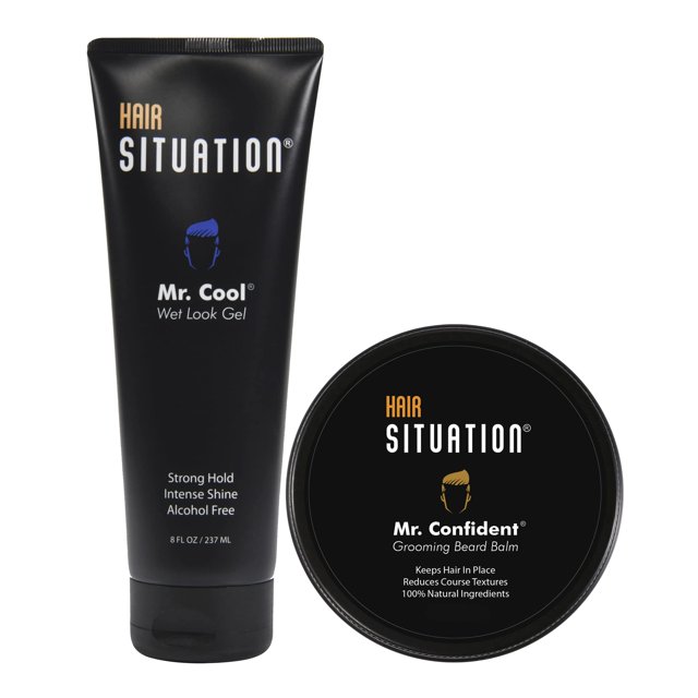 Hair Situation Mr. Cool Wet Look Gel y Mr. Confident Beard Balm