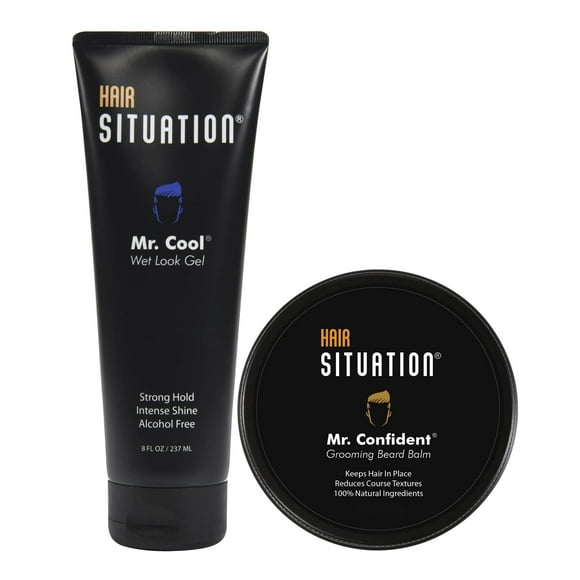 Hair Situation Mr. Cool Wet Look Gel y Mr. Confident Beard Balm