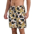 thumbnail image 2 of Naloa Snake And Rose Men's Beach Shorts, Surfing shorts, Swim trunks, Quick Dry Swim Trunks for Surfing Beach Fun - 3X-Large, 2 of 9