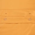 thumbnail image 3 of 650 Thread Count 100% Egyptian Cotton Solid Duvet Cover & Pillow Shams, 2-Piece Duvet Cover Set by Blue Nile Mills – Twin, Maple Sugar, 3 of 4