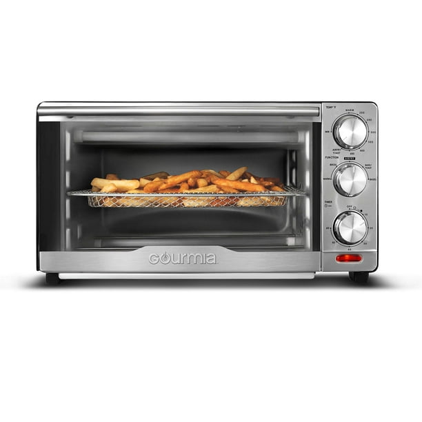 Gourmia GTF7350 6in1 Multifunction, Stainless Steel Air Fryer Oven
