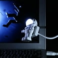 thumbnail image 3 of Mini Lampe de Lecture USB en Forme d'Astronaute 3.2x4.5x5.6cm, 3 of 8