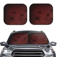 thumbnail image 2 of Wukai Pare-Soleil avant de Voiture Araignées sur Toile, Visière Solaire Bloqueur de Protection Intérieure Automobile Rayons UV-Petit, 2 of 6