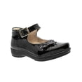 thumbnail image 1 of Zapato Escolar Para Niña Charol Negro Dogi® Con Arco Cuero negro 18, 1 of 12