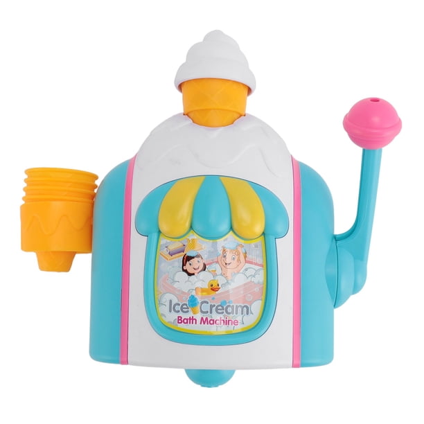 Juguete Para Helado De Baño, Operación Simple, Interesante Máquina Para Hacer Helados De Burbujas, Estimula La Imaginación Con Ventosas Para Niños Pequeños