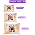 thumbnail image 3 of Hello Fall Bichon Frise Scarf Welcome Autumn with Leaves Pumpkins Pillowcase Double Sided Bichons Dog Lovers Gifts Idea Pillow Case Covers - 00011, 3 of 3
