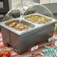 thumbnail image 6 of Sterno WindGuard Foldaway Chafing Dish Frame - Folding Chafer Frame for Food Warming, Folding Frame for Outdoor Catering - Chafer Frame for Industry-Standard Water & Food Pans - Copper Vein, 6 of 6