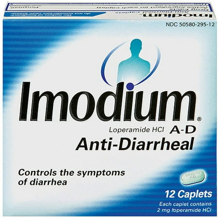 Imodium Anti-Diarrheal Caplets, 12ct