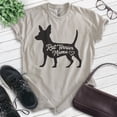 thumbnail image 2 of Rat Terrier Mama, Unisex Women's Shirt, Rat Terrier Owner, Funny Dog Mama Gift, Light Silk Gray, X-Small, 2 of 6